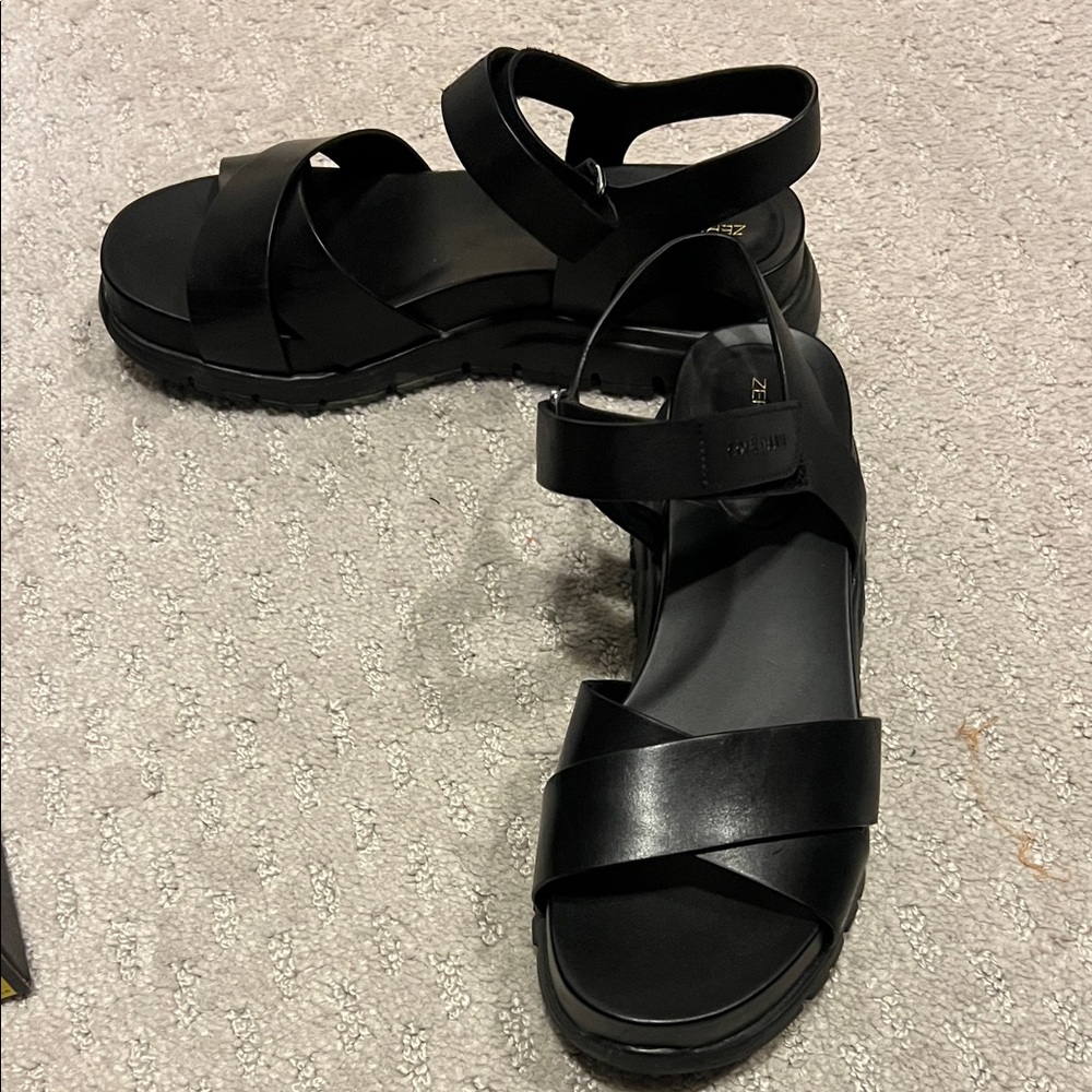 Cole Haan Women's Black Zerogrand Sandals - Picture 4 of 4